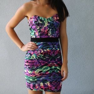 Lipsy colorful mini dress